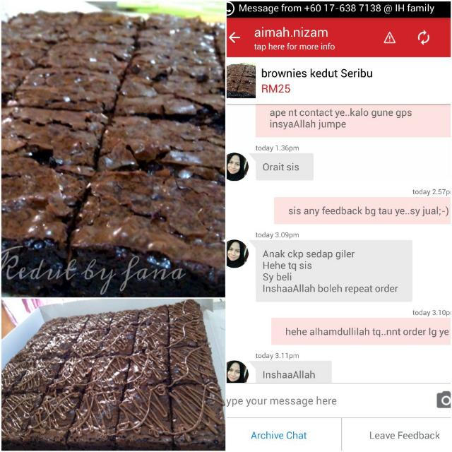 Resepi Brownies Nutella Kedut