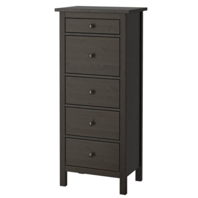 IKEA HEMNES 5drawer chest, Furniture & Home Living, Furniture, Shelves