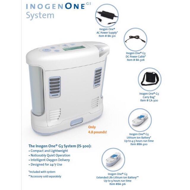 Inogen One G3 System, Audio, Other Audio Equipment on Carousell