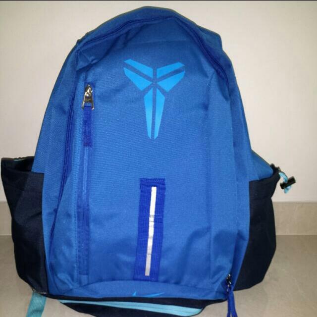 kobe backpack blue