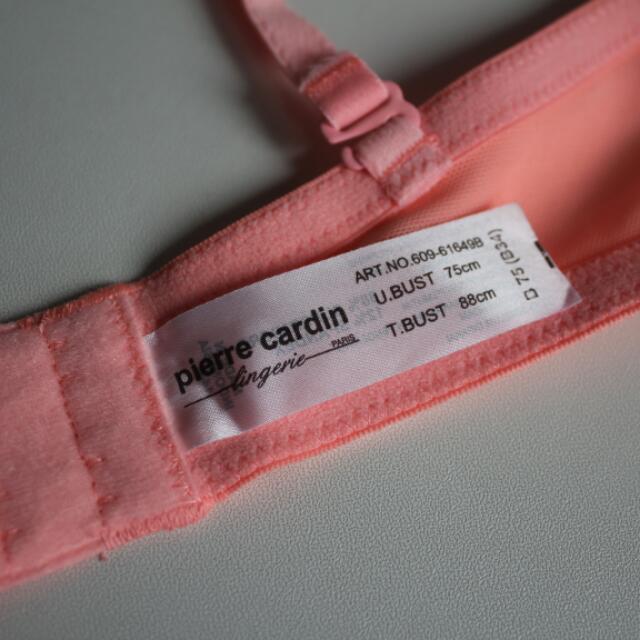 New Pierre Cardin Bra Original Color Peach Size 34 B Fesyen