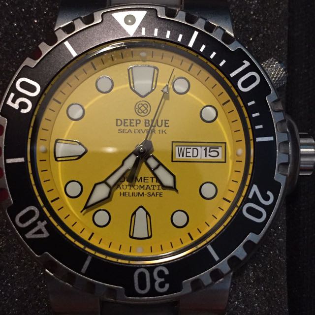 Pre love Deep Blue Sun Diver II Luxury Watches on Carousell