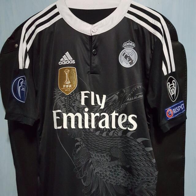 Real Madrid 2014 15 3rd Kit Sports Sports Apparel On Carousell