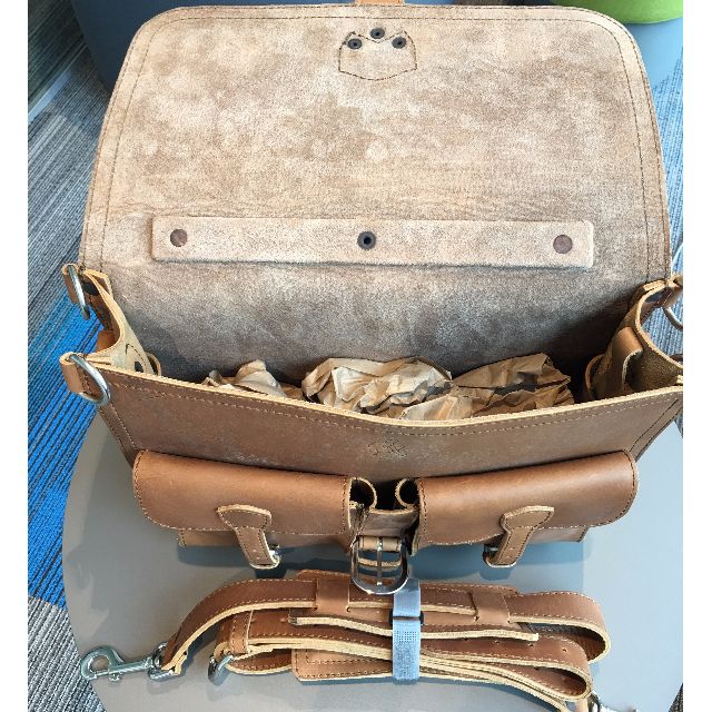 Saddleback leather thin sales front pocket briefcase