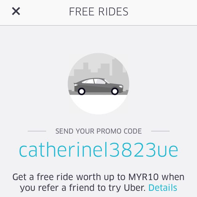Uber Free Ride Promo Code On Carousell