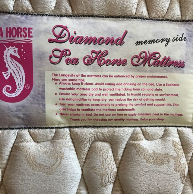 7 Inch Seahorse Diamond mattress!, Furniture & Home Living, Furniture