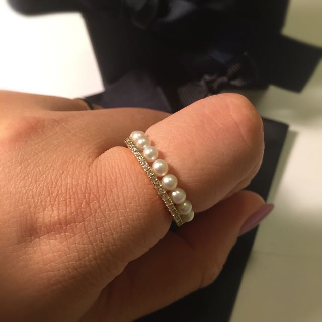 Apm monaco pearl ring sale