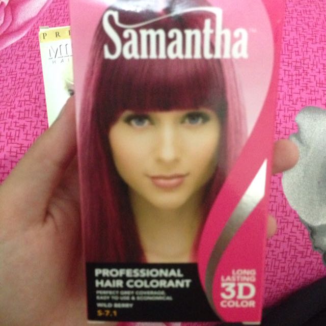 Semir Rambut Samantha Bleaching