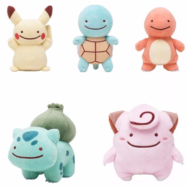 ditto face pokemon plush