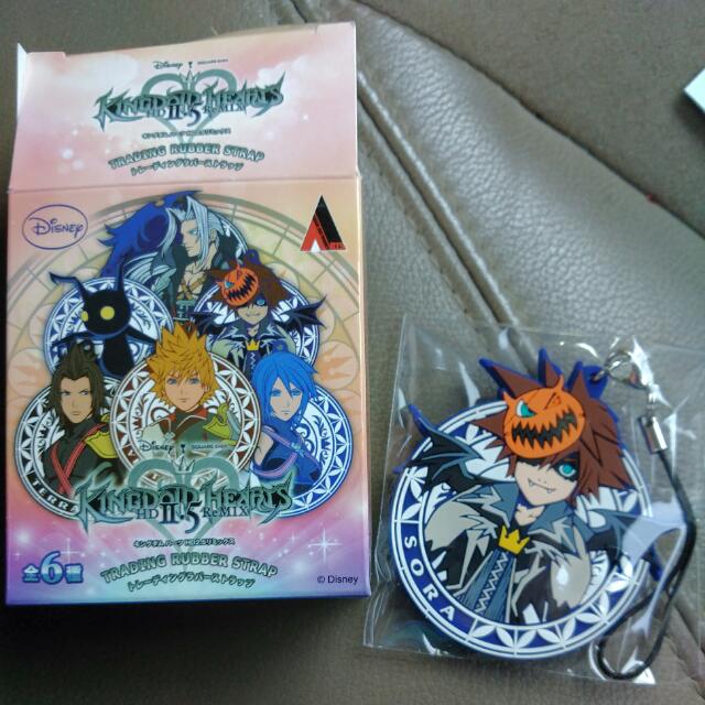 Heartless Kingdom Hearts 2.5 Remix Trading Rubber Strap