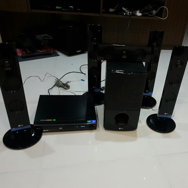 Lg 3d Home Theatre Hb806 Tv Home Appliances Tv Entertainment Entertainment Systems Smart Home Devices On Carousell