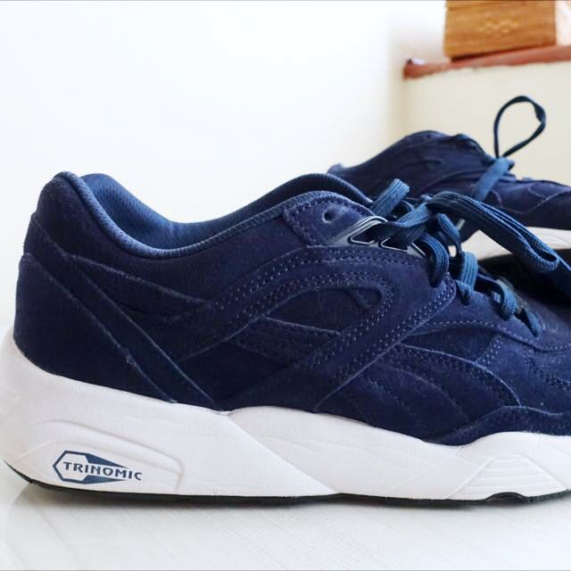 Puma r698 allover suede deals