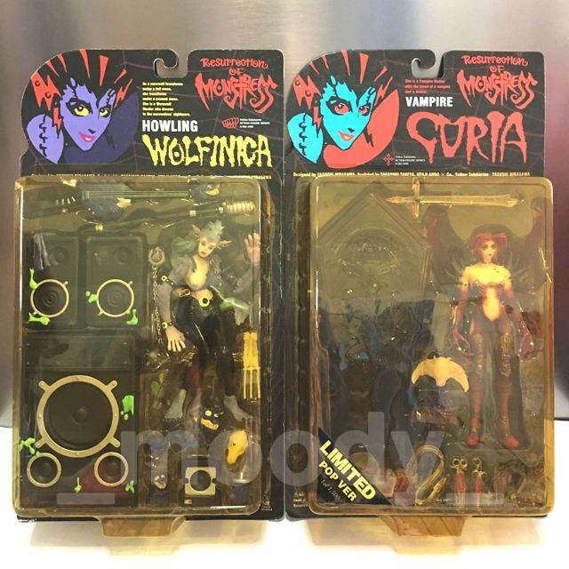 Resurrection of Monstress Lot of 2 Clear Creature & Wolfinica 