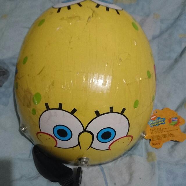 Spongebob Helmet With UV Visor), Sports Equipment, Sports