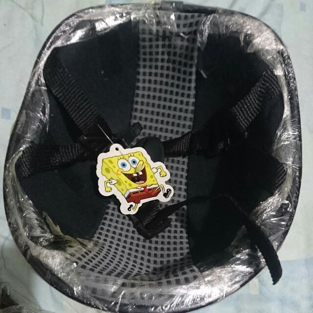 Spongebob Helmet With UV Visor), Sports Equipment, Sports