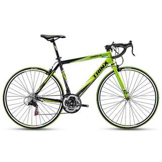 TRINX TEMPO1.0 21速 700C輕量鋁合金 彎把公路車(綠/黑) ~特價5500元-【台中-大明自行車】