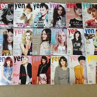 Yen Magazines x 29