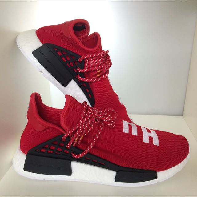 Adidas x pharrell williams red discount
