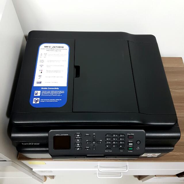 Brother MFCJ470DW Multifunction Printer/Scanner/Copier/Fax, Computers