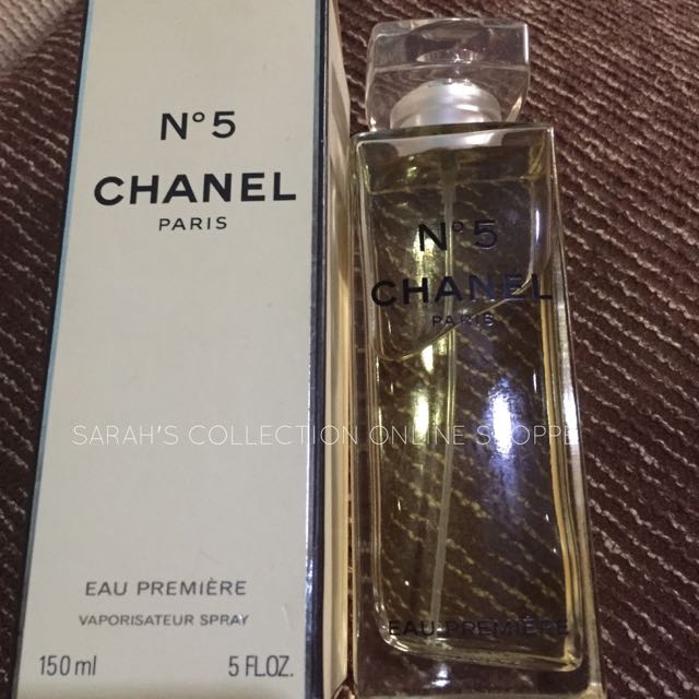 Chanel - No.5 Eau Premiere Eau De Parfum Spray 150ml/5oz, Beauty & Personal  Care, Fragrance & Deodorants on Carousell
