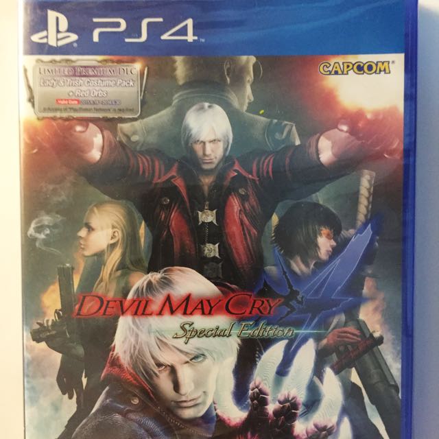 PS Devil May Cry Special Edition Video Gaming Video Games