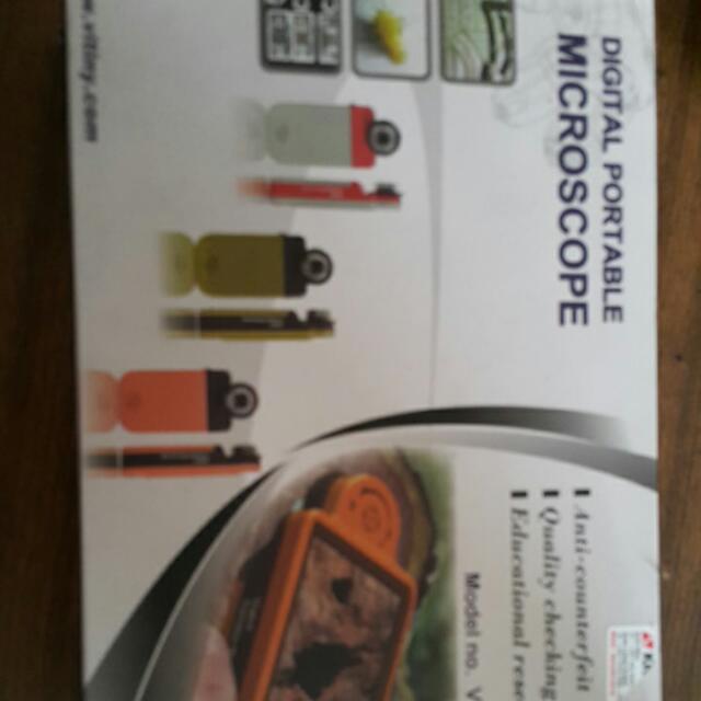 Digital Portable Microscope ... (Category: Others) located in Kuala Lumpur. Submitted by hakkamummy (Listing ID 70182321, Image 1). Description: .
