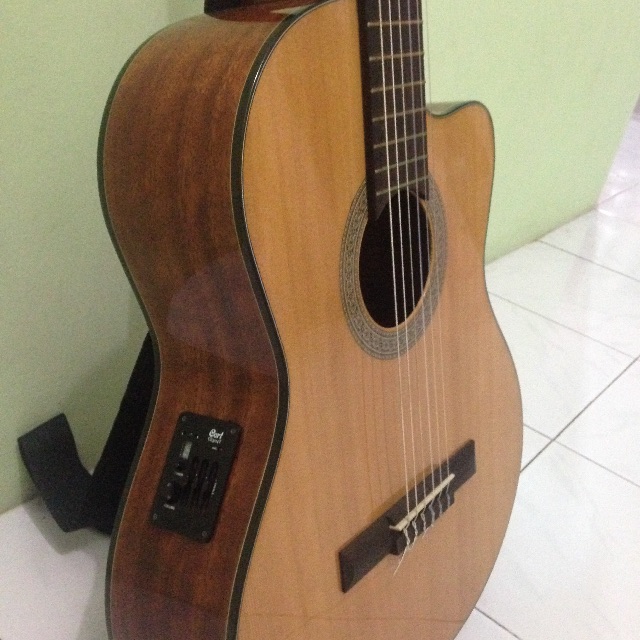 Gitar Akustik Elektrik Cort Ce304t Musik Media Alat Di Carousell