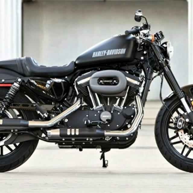 Cafe Racer Handlebar Harley Sportster Roadster, Car Accessories on Carousell