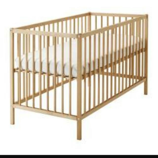 Ikea Baby Bed With Mattress Babies Kids On Carousell