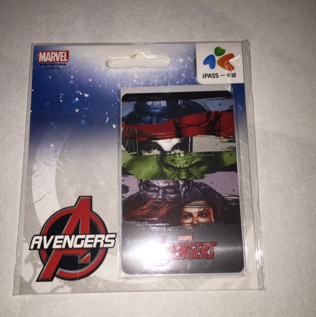 Marvel Avengers Taiwan IPass Collectible Card, Everything Else on Carousell