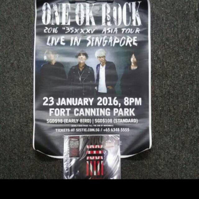 One Ok Rock 35 Xxxv Cd Brand New Sealed Deluxe Edition English Bonus Tracks Music Media Cds Dvds Other Media On Carousell