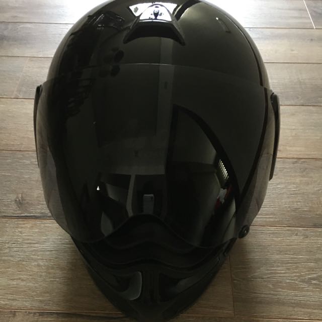 Rare Arai OW Helmet (Category: Seatbelts & Safety) located in Singapore. Submitted by hokkiado (Listing ID 70159966, Image 1). Description: Black color, with tinted cover..