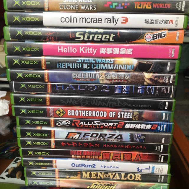 Selling old xbox games hotsell