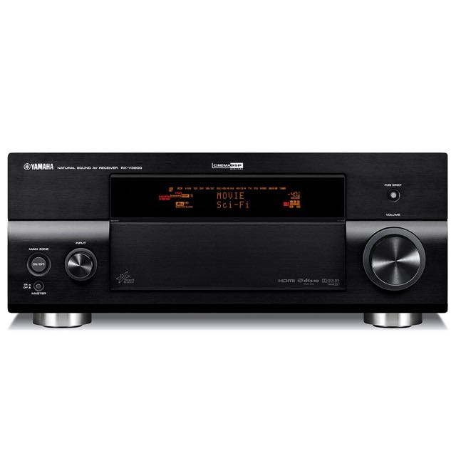 Yamaha RXV3900BL 7.1Channel Network Home Theater Receiver (Black