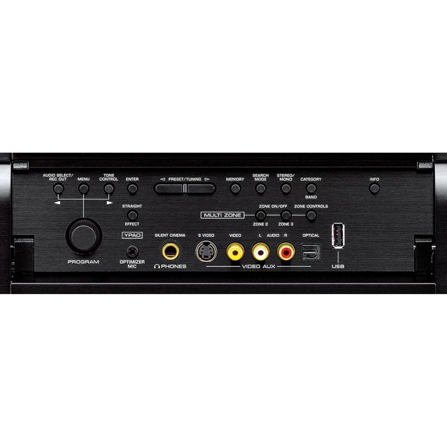 Yamaha RXV3900BL 7.1Channel Network Home Theater Receiver (Black