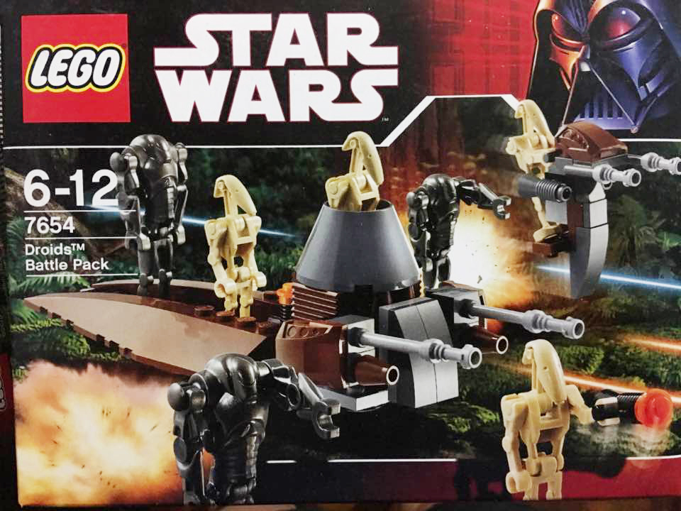 lego droids battle pack 7654 instructions