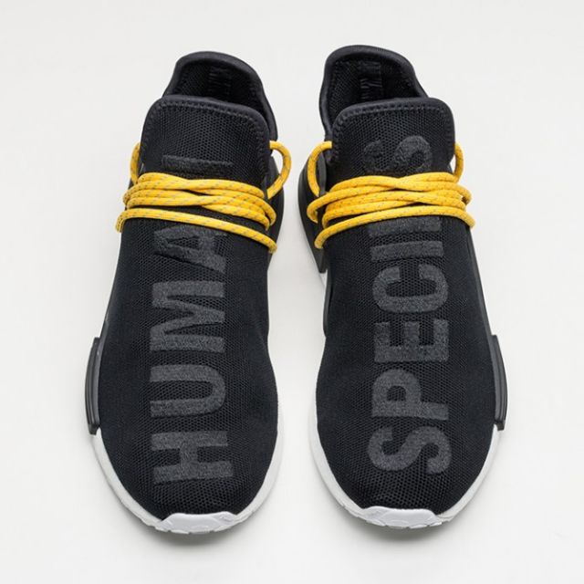 Adidas human race top black