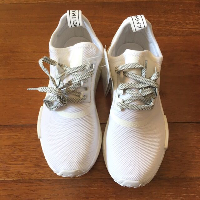 Adidas NMD Triple White Reflective Women s Women s Fashion