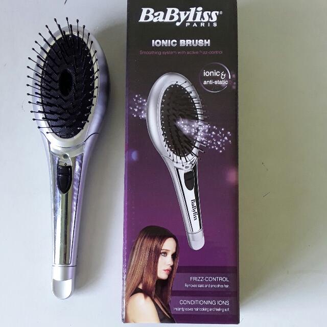 Babyliss brilliant shine ionic hair brush clearance