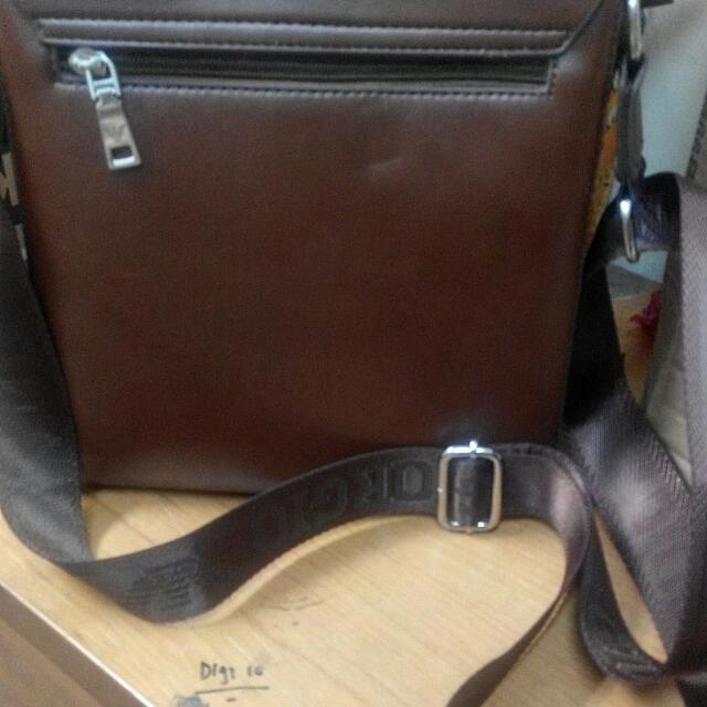 giorgio armani men's handbag