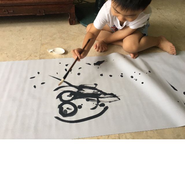 Montessori Calligraphy Reusable Zen Painting Writing Set Babies