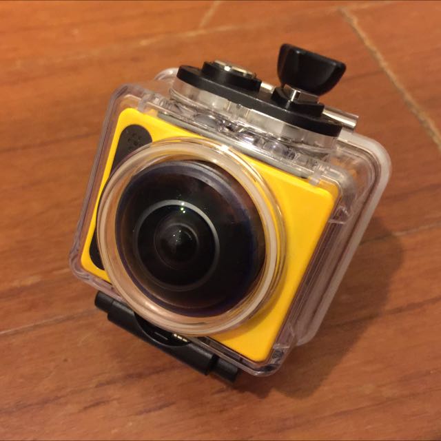 柯達Kodak sp360 Full HD 海陸版全配/贈副廠電池/配件轉接頭二手購買不