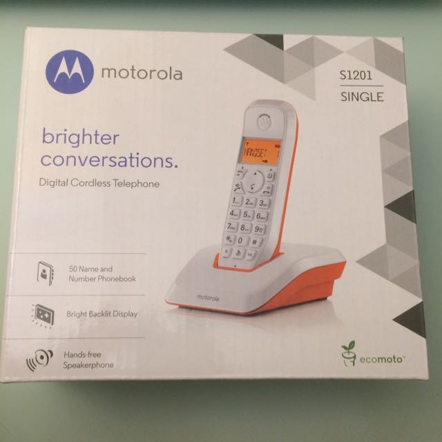 Motorola S1201 Digital Cordless Telephone, Mobile Phones & Gadgets