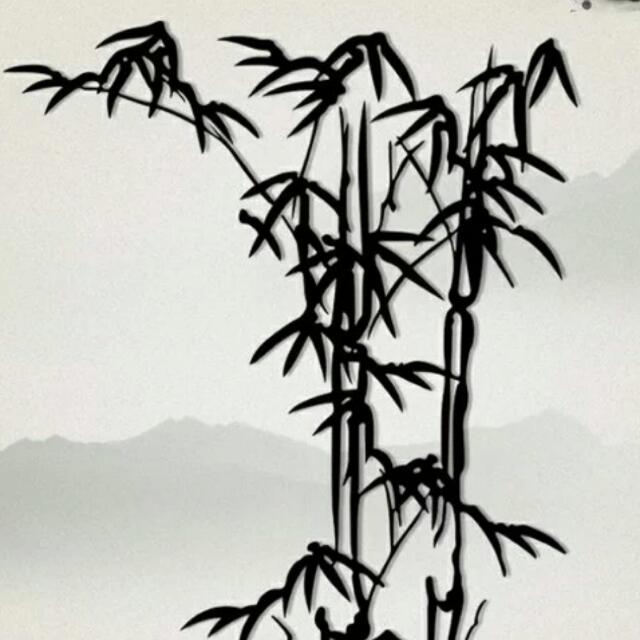 New Acrylic Bamboo Art, Hobbies & Toys, Stationery & Craft, Art