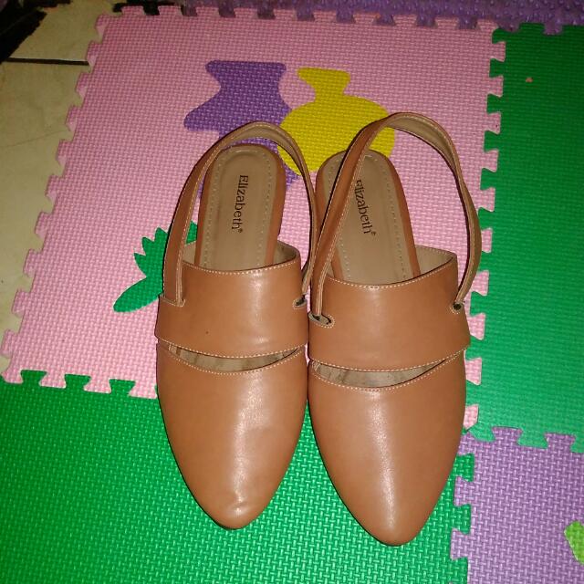Sandal Flat Elizabeth Fesyen Wanita Sepatu Di Carousell
