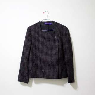 A ROOM MODEL Vintage古著毛呢短外套