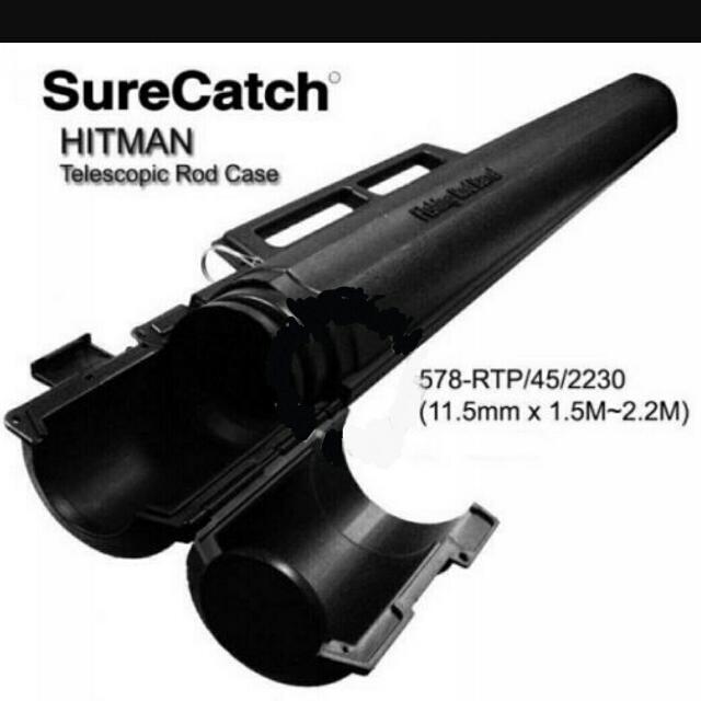 Brand New SureCatch HITMAN Telescopic Hard Rod Case For Sale