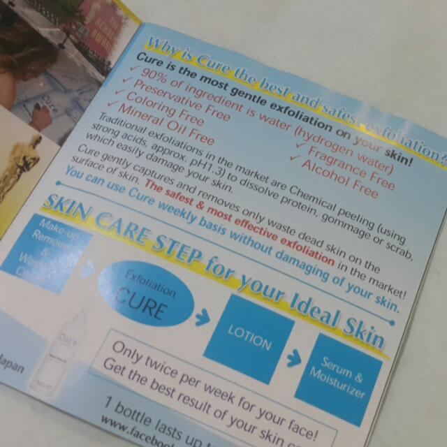 Cure Natural Aqua Gel Sample Sachets, Beauty & Personal Care, Bath