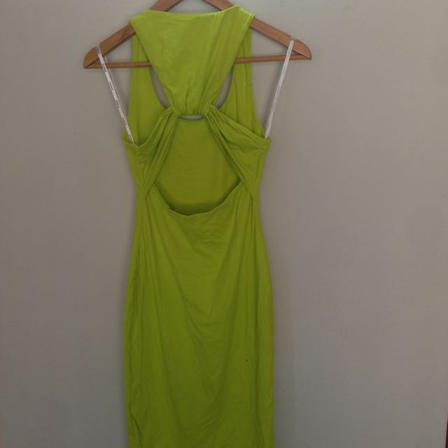 lime green summer dress