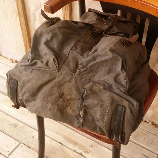 Sold! WW2 German Rucksack Original Luftwaffe Field Division Backpack
